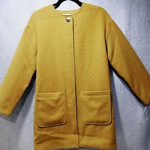 Kenneth Cole Custard Winter Coat, NWT